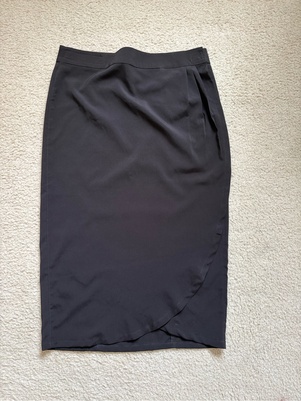 RipSkirt Hawaii black wrap skirt hook and loop  fastener sz 32 relaxed capsule